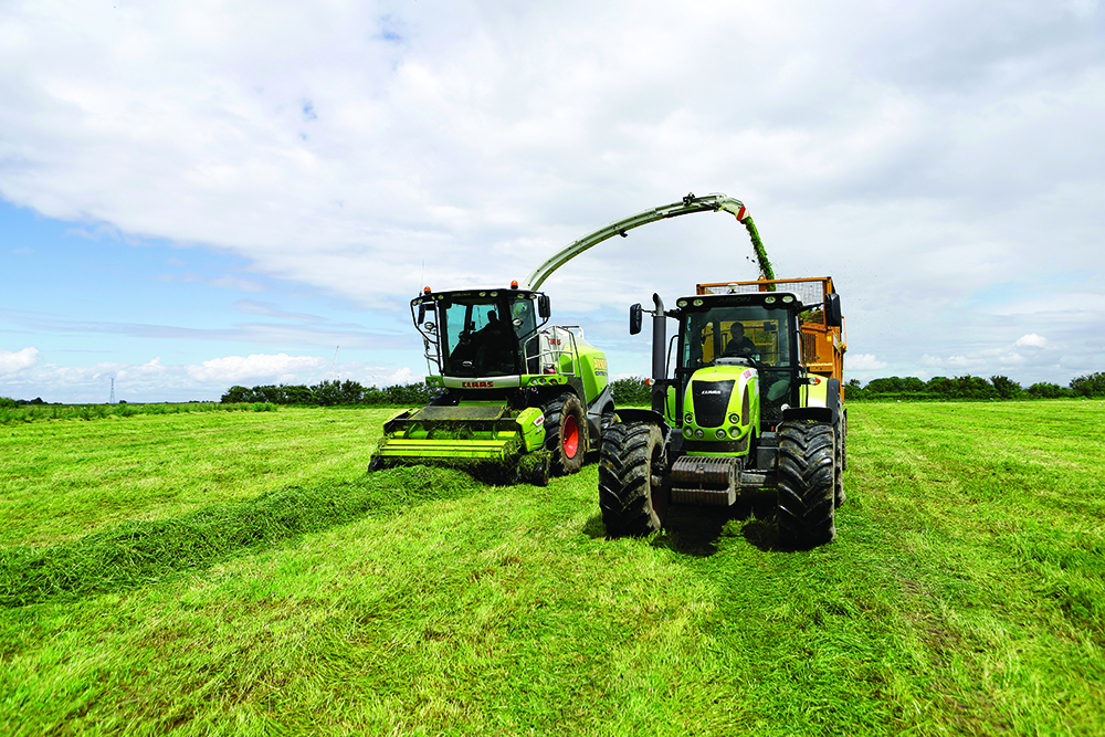 Image of farm vehicles 